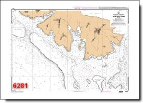 Shom 6281 Partie Sud de Tahaa